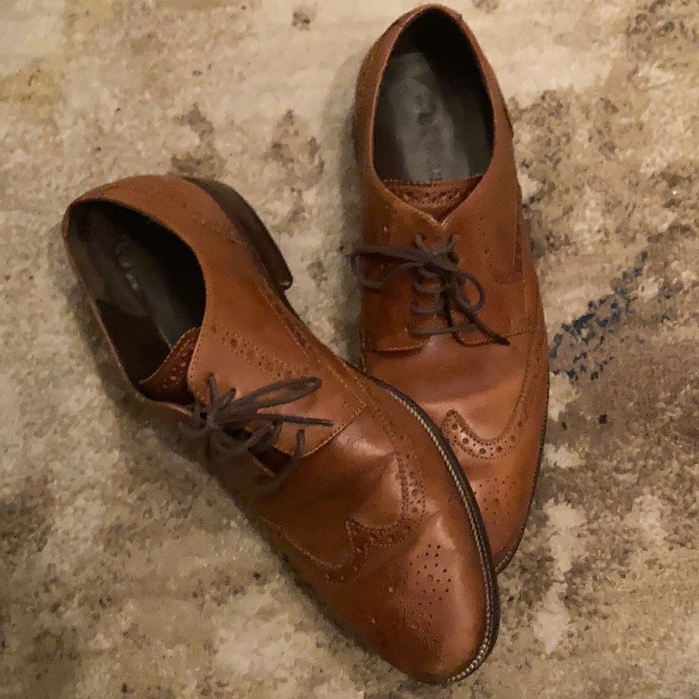 Cole Haan brown leather shoes